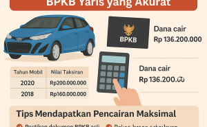 Perhitungan Dana Pencairan Pinjaman Dana Jaminan BPKB Yaris yang Akurat